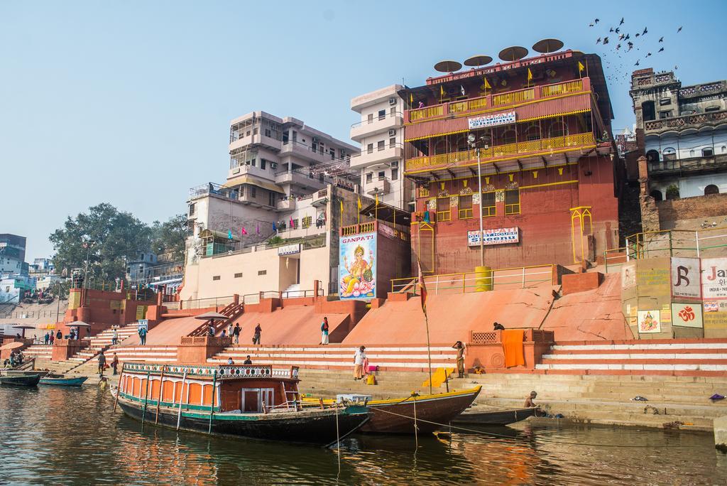 Ganpati Guest House Varanasi Eksteriør bilde