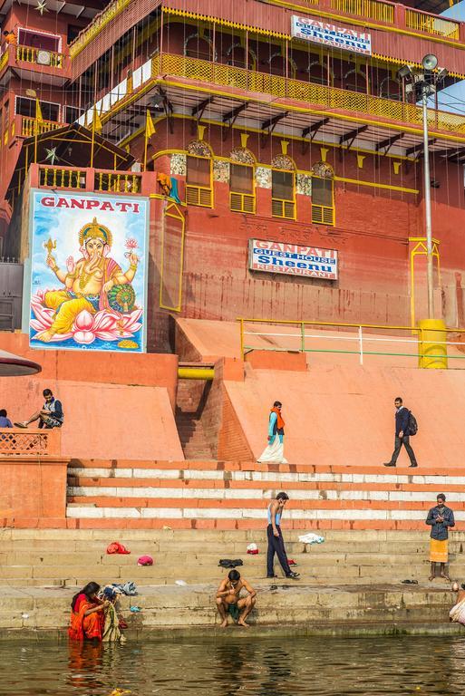 Ganpati Guest House Varanasi Eksteriør bilde